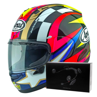 Integrale Arai RX-7V Evo Schwantz 30 + Kit bluetooth ACS10
