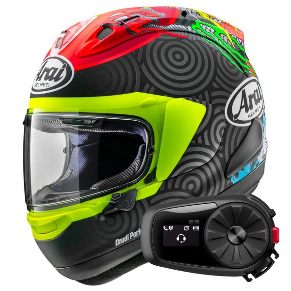 Integrale Arai RX-7V Evo Tatsuki + Kit Bluetooth 5S Solo