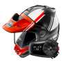 Casque Integrale Arai Tour-X5 Cosmic Red White Black + Kit Bluetooth 5S Solo