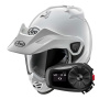 Casque Integrale Arai Tour-X5 Diamond White + Kit Bluetooth 5S Solo