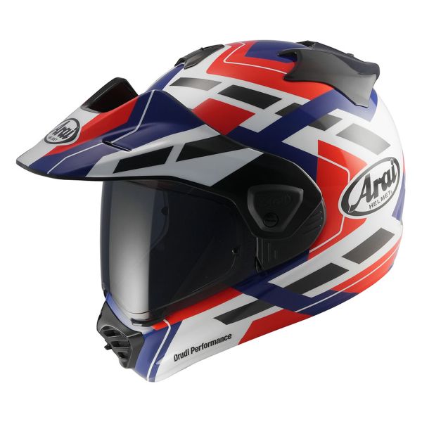 Integrale Arai Tour-X5 Match White Blue Red Black