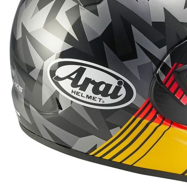 Arai Tour-X5 Nation DE Black Yellow Red