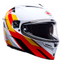Casque Integrale Bell Lithium Nova White Red