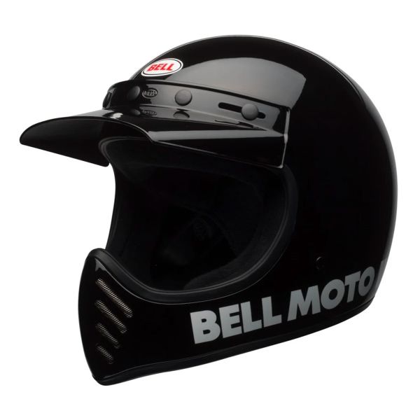 Integrale Bell Moto-3 Classic Gloss Black