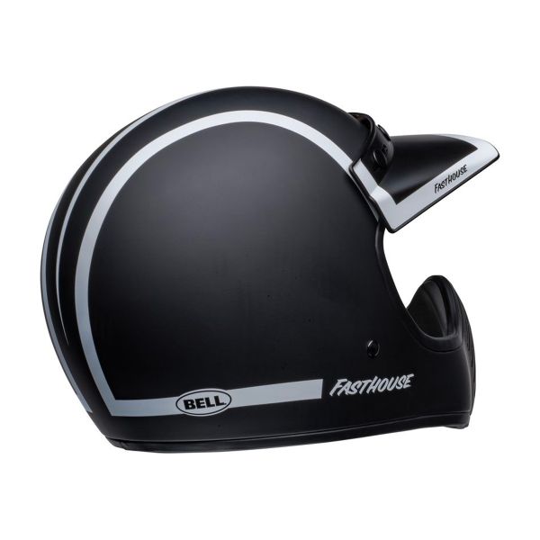 Bell Moto-3 Fasthouse Old Road Black White