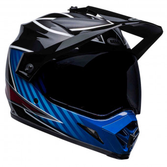 Casque Integrale Bell MX-9 Adventure Dalton Black Blue Casque Integrale Bell MX-9 Adventure Dalton Black Blue