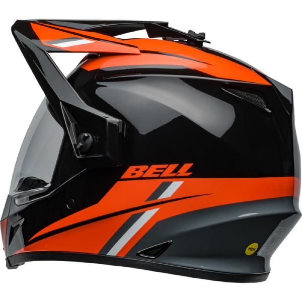 Bell MX-9 Adventure Mips Alpine Nero lucido Arancione