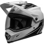 Casque Integrale Bell MX-9 Adventure Mips Alpine Gloss White Black