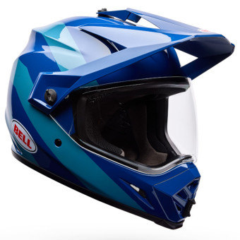 Casque Integrale Bell MX-9 Adventure Mips Motion Blue