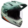 Casque Integrale Bell MX-9 Adventure Mips Trail Green Orange