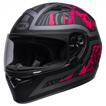 Integrale Bell Qualifier Rebel Matt Black Pink