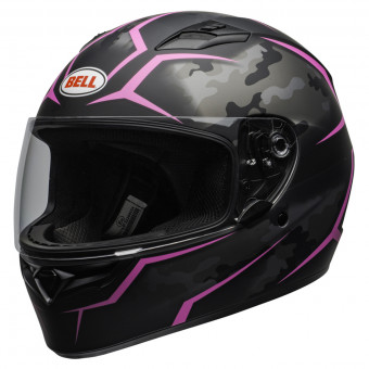 Integrale Bell Qualifier Stealth Camo Matt Black Pink