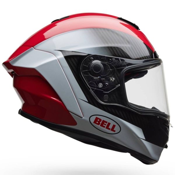 Bell Race Star DLX Corsa Rosso Bianco