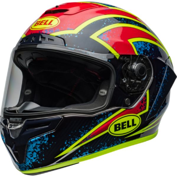 Integrale Bell Race Star DLX Flex Xenon Blue Retina