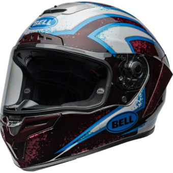 Integrale Bell Race Star DLX Flex Xenon Red Silver