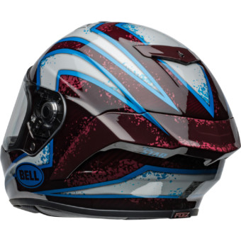 Bell Race Star DLX Flex Xenon Red Silver