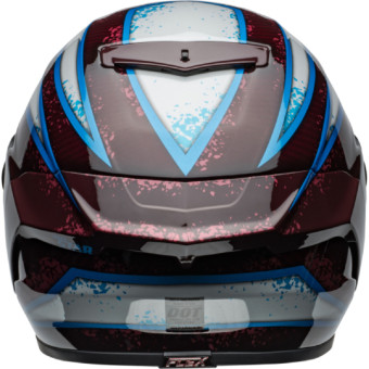 Bell Race Star DLX Flex Xenon Red Silver