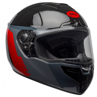 Casque Integrale Bell SRT Razor Grey Red Casque Integrale Bell SRT Razor Grey Red