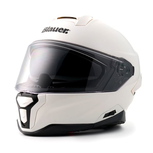 Integrale Blauer FF01 Mono Glossy White