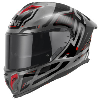 Integrale Givi 50.3 Quasar Titanium Red Black