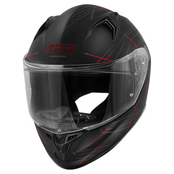 Integrale Givi 50.7 Phobia Matt Black Red