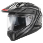 Casque Integrale Givi 80.1 Fiber Apex Matt Black Titanium Red
