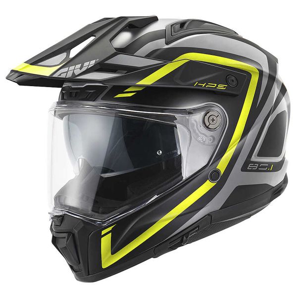 Integrale Givi 80.1 Fiber Apex Matt Grey Black Yellow
