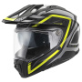 Casque Integrale Givi 80.1 Fiber Apex Matt Grey Black Yellow