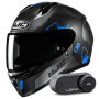 Casque Integrale HJC C10 Aspa MC2 + Kit Bluetooth Lokui K30