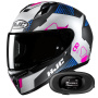 Casque Integrale HJC C10 Aspa MC28SF + Kit bluetooth 5R Lite