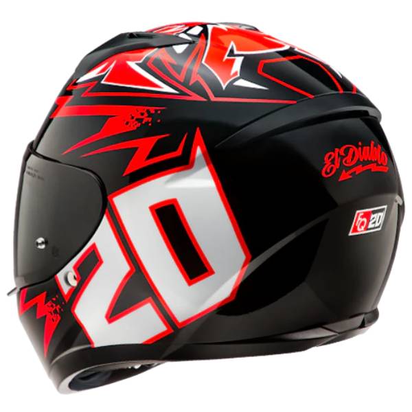 HJC C10 Diablo Maschera Quartararo