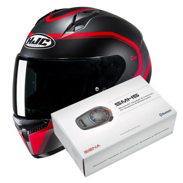 Integrale HJC C10 Elie MC1SF + Kit Bluetooth SMH5 Solo