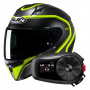 Casque Integrale HJC C10 Elie MC3HSF + Kit Bluetooth 5S
