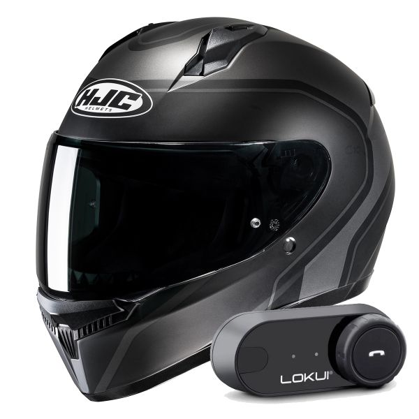 Integrale HJC C10 Elie MC5SF + Kit Bluetooth Lokui K30 Integrale HJC C10 Elie MC5SF + Kit Bluetooth Lokui K30