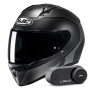 Casque Integrale HJC C10 Elie MC5SF + Kit Bluetooth Lokui K30