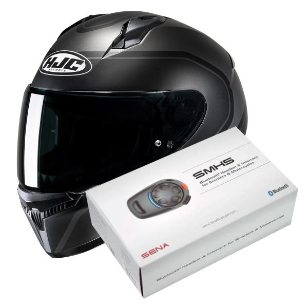 Integrale HJC C10 Elie MC5SF + Kit Bluetooth SMH5 Solo