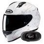 Casque Integrale HJC C10 Epik MC8 + Kit bluetooth 5R Lite