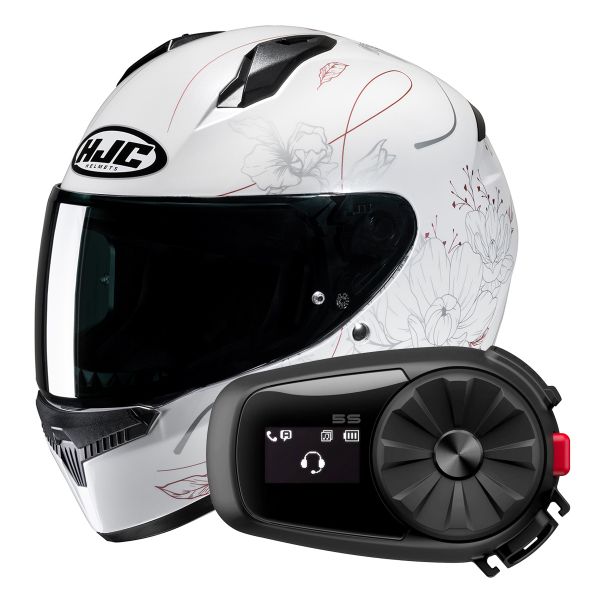 Integrale HJC C10 Epik MC8 + Kit Bluetooth 5S Integrale HJC C10 Epik MC8 + Kit Bluetooth 5S