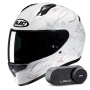 Casque Integrale HJC C10 Epik MC8 + Kit Bluetooth Lokui K30