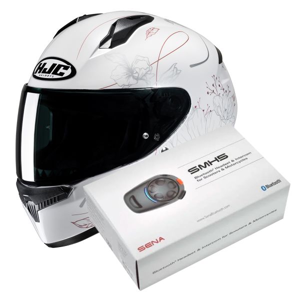 Integrale HJC C10 Epik MC8 + Kit Bluetooth SMH5 Solo