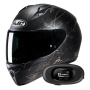 Casque Integrale HJC C10 Epik MC9SF + Kit bluetooth 5R Lite