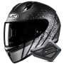 Casque Integrale HJC C10 Haven MC5SF + Kit Bluetooth BT Mini