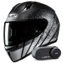 Casque Integrale HJC C10 Haven MC5SF + Kit Bluetooth Lokui K30
