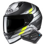 Casque Integrale HJC C10 Hiper MC3HSF + Kit Bluetooth BT Mini