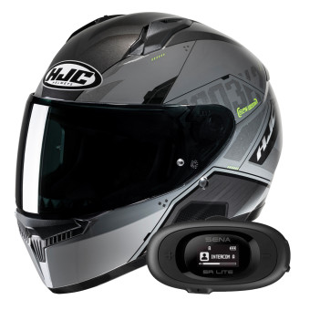 Integrale HJC C10 Inka MC3H + Kit bluetooth 5R Lite