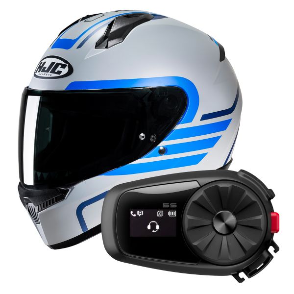 Integrale HJC C10 Lito MC2SF + Kit Bluetooth 5S