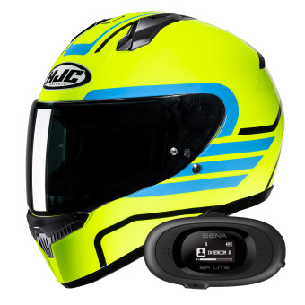 Integrale HJC C10 Lito MC3H + Kit bluetooth 5R Lite