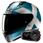 Casque Integrale HJC C10 Tez MC2SF + Kit Bluetooth 5S Solo