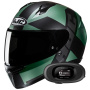 Casque Integrale HJC C10 Tez MC4SF + Kit bluetooth 5R Lite Solo