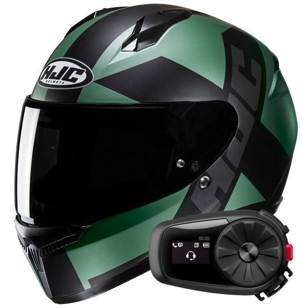 Casque Moto Intégral HJC C10 Aspa - Homologué ECE 22.06, Écran Pinlock, Ventilation ACS